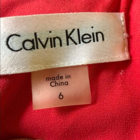 🌺Calvin Klein Tent dress - Pink/Salmon - Picture 6 of 7